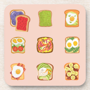 Brunch Toast Coaster