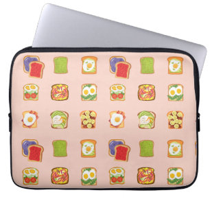   Brunch Toast Laptop Sleeve