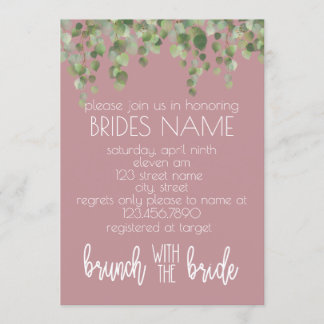 Brunch with the Bride Invitation