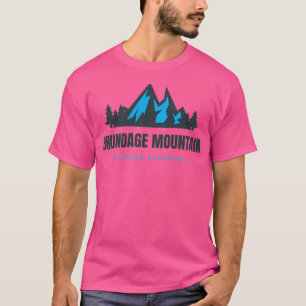 Brundage Mountain In Idaho Payette National Forest T-Shirt
