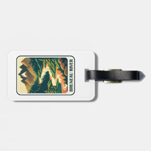 Bruneau River Idaho Colours Luggage Tag
