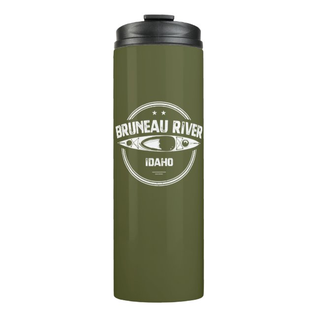 Bruneau River Idaho Kayaking Thermal Tumbler (Front)