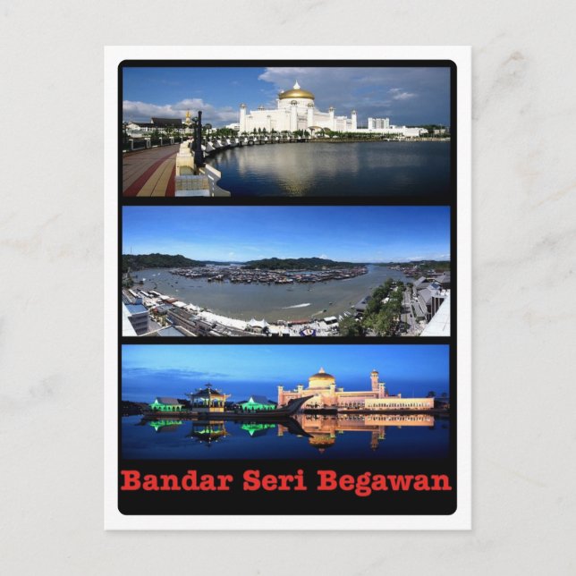 Brunei - Bandar  Seri Begawan - Postcard (Front)