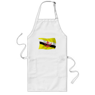 Brunei Flag Apron