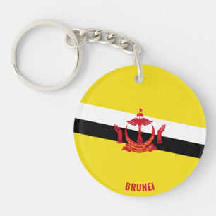 Brunei Flag Charming Patriotic Key Ring