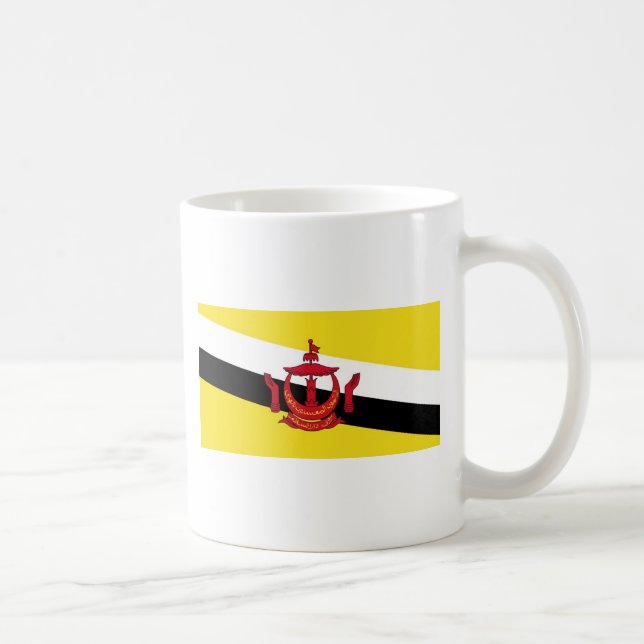 Brunei Flag Coffee Mug (Right)