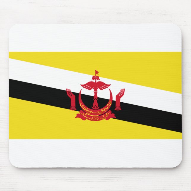 Brunei Flag Mouse Mat (Front)