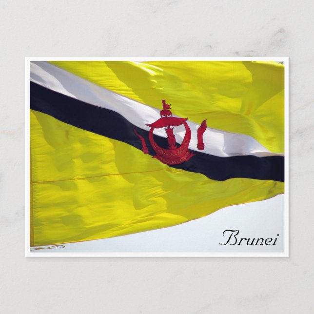 brunei flag postcard (Front)