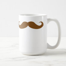 Brunette Moustache