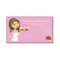 Brunette/Pink Cupcake Baker/Bakery 3 Business Card