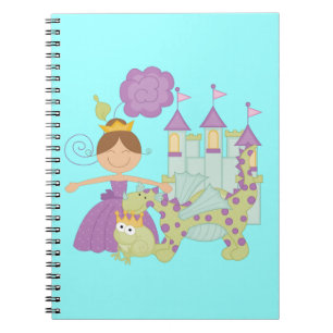 Brunette Princess Notebook