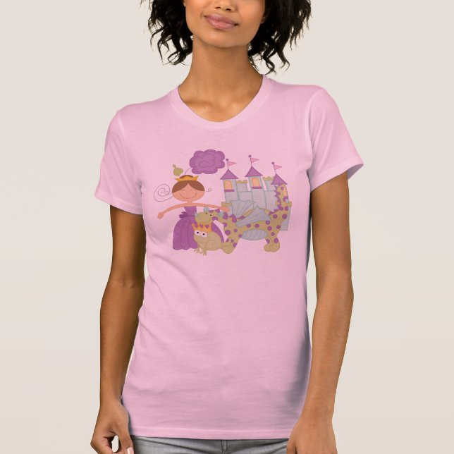 Brunette Princess T-Shirt (Front)