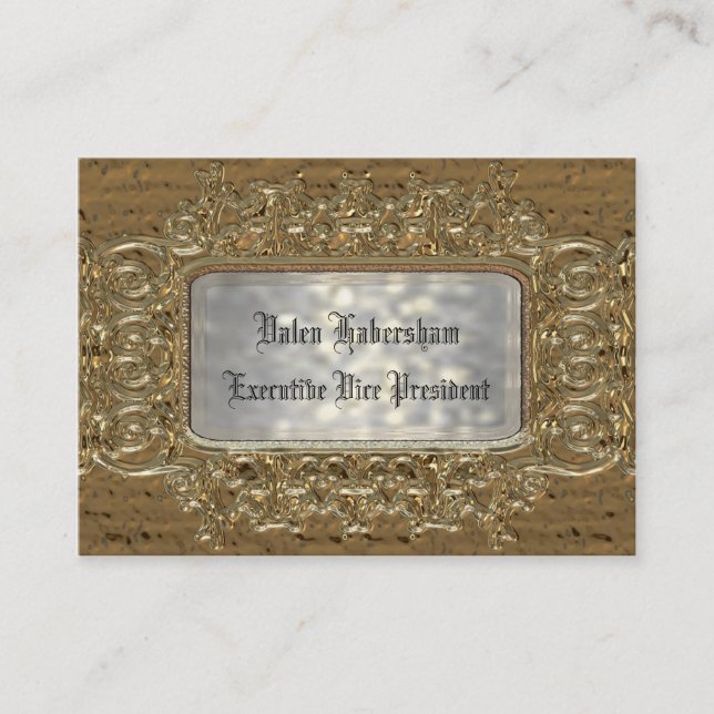 Brunhild  Customisable Business Card (Front)