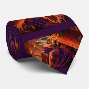 Brunhilde Weeps at Siegfried’s Funeral Pyre Tie