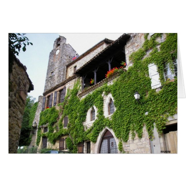 Bruniquel Beffroi Tower (Front Horizontal)