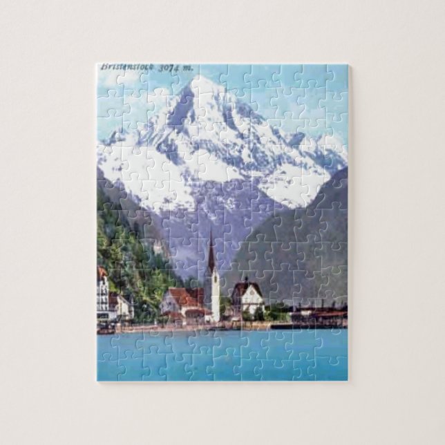 Brunnen, Lake Lucerne Jigsaw Puzzle (Vertical)