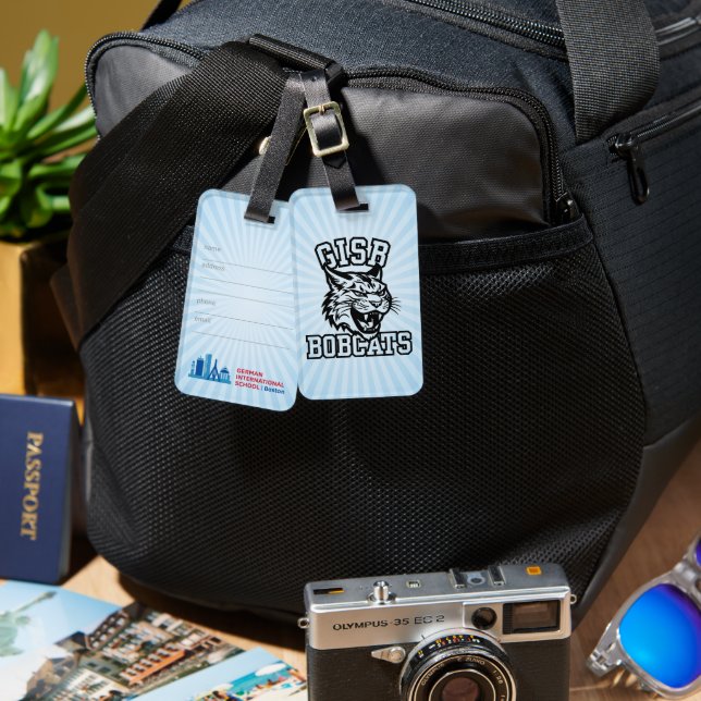 Bruno Luggage Tag (Front & Back)