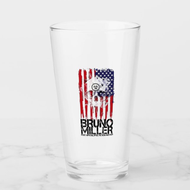Bruno Miller Pint Glass (Front)