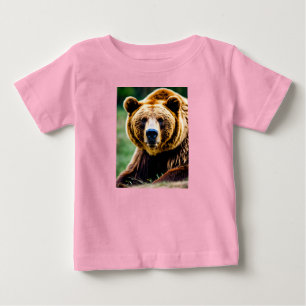 Bruno the Brave Bear Baby T-Shirt