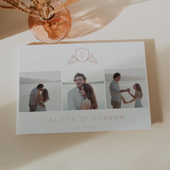 BRUNSWICK CREST Photo Wedding Guest Book (Creator Uploaded)