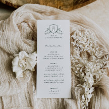 BRUNSWICK CREST Wedding Menu