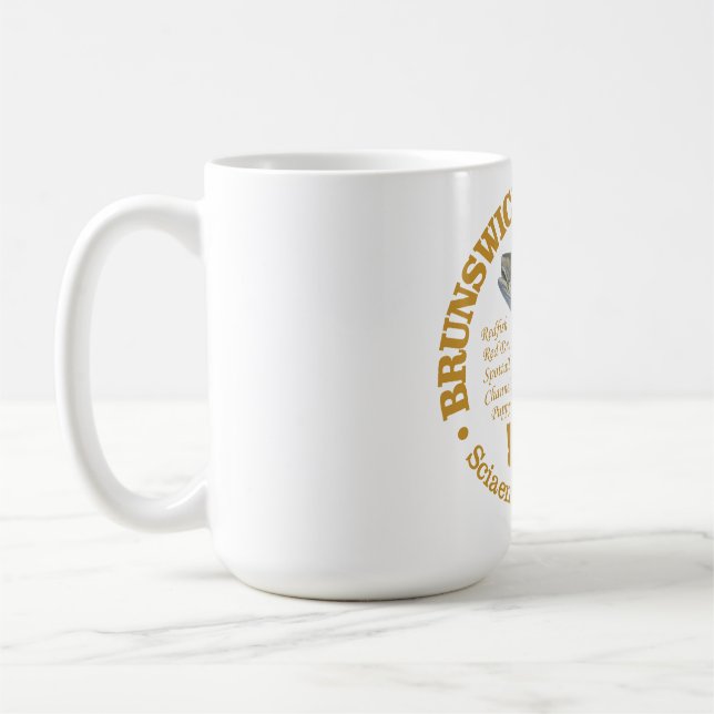 Brunswick GA (redfish) Coffee Mug (Left)