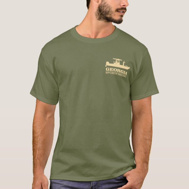 Brunswick GA (redfish) T-Shirt (Front)