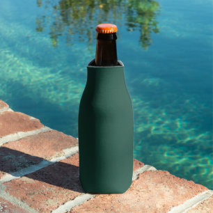 Brunswick Green Solid Colour Bottle Cooler