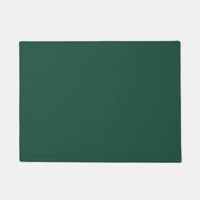 Brunswick Green Solid Colour Doormat (Front)