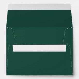 Brunswick green (solid colour)  envelope