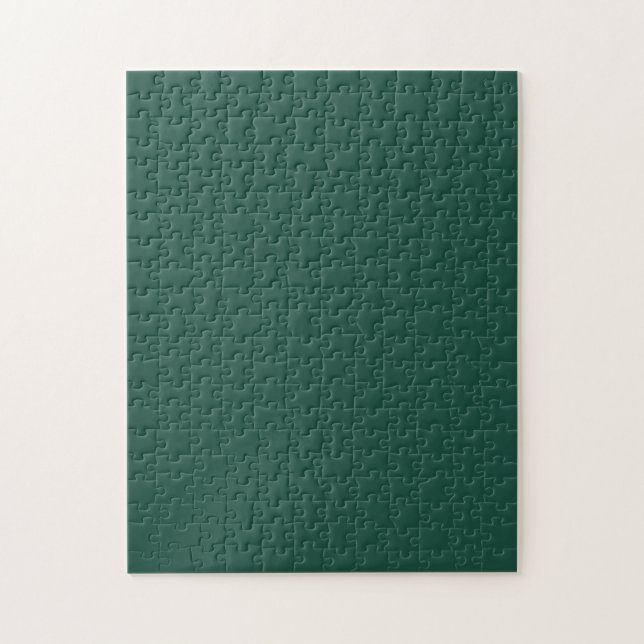 Brunswick Green Solid Colour Jigsaw Puzzle (Vertical)