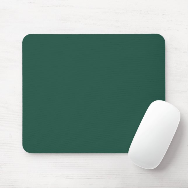 Brunswick Green Solid Colour Mouse Mat (With Mouse)