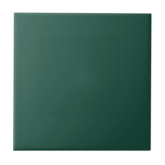 Brunswick Green Solid Colour Tile (Front)