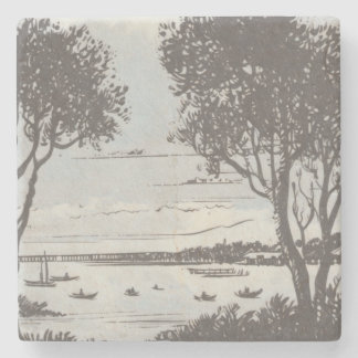 Brunswick heads Stone Coaster