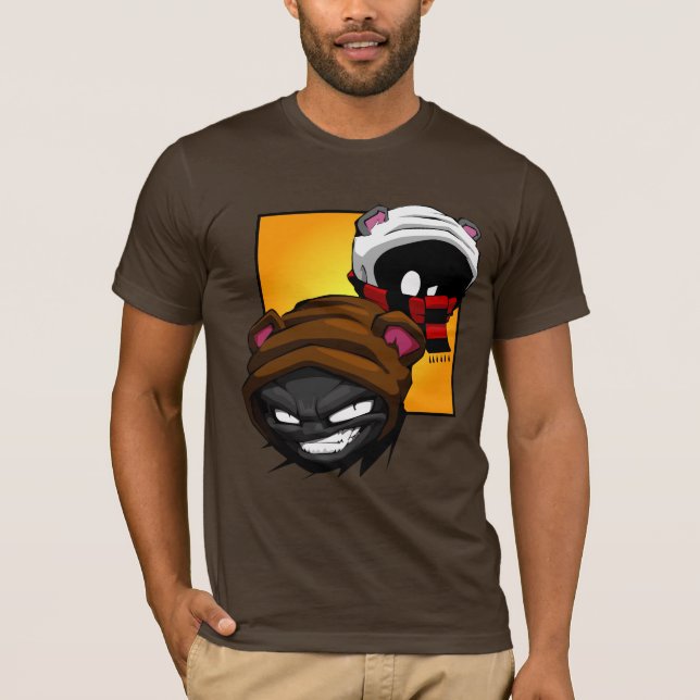 Brunzy and Grimz t-shirts (Front)