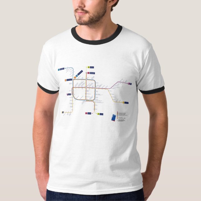 Brusell metro Bag T-Shirt (Front)