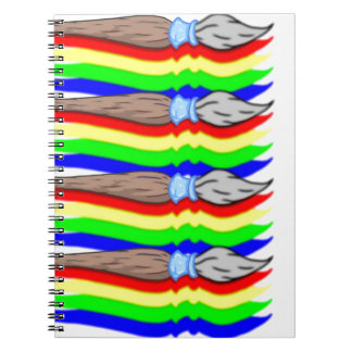 Brush-By-Me Notebook