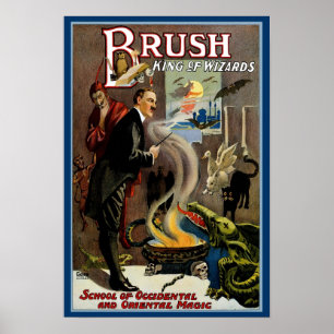 Brush ~ King of Wizards Poster