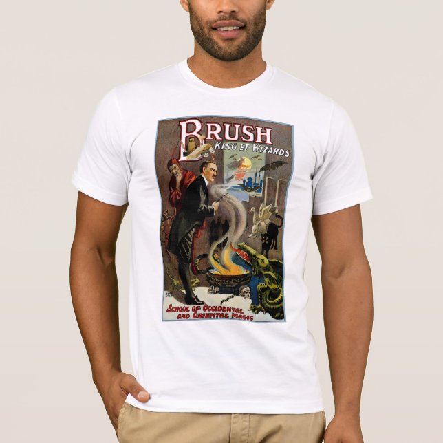 Brush ~ King of Wizards T-Shirt (Front)