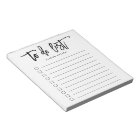 Brush Lettered Personalised To Do List