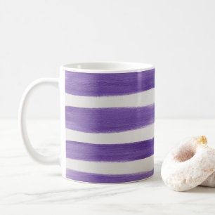 Brush Rhythm Mug – Painterly Simplicity