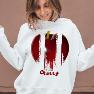 Brush Stroke "Cherry" Fruit T-Shirt