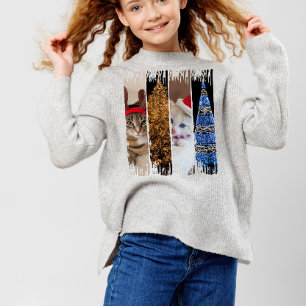 Brush Stroke Festive Christmas Kid's T-Shirt
