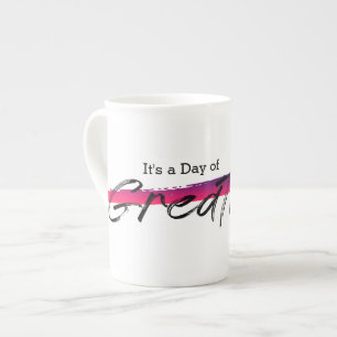 Brush Stroke Motivational Quote Speciality Mug