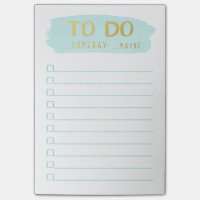 Brush Stroke | Procrastinator's To Do List