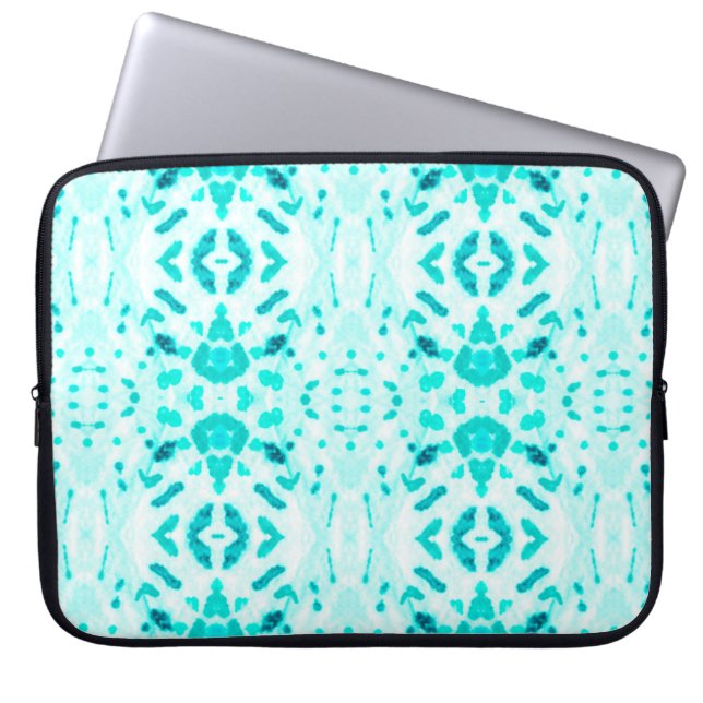 Brush Stroke Seamless Background. Abstract Gypsy E Laptop Sleeve (Front)