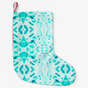 Brush Stroke Seamless Background. Abstract Gypsy E Small Christmas Stocking