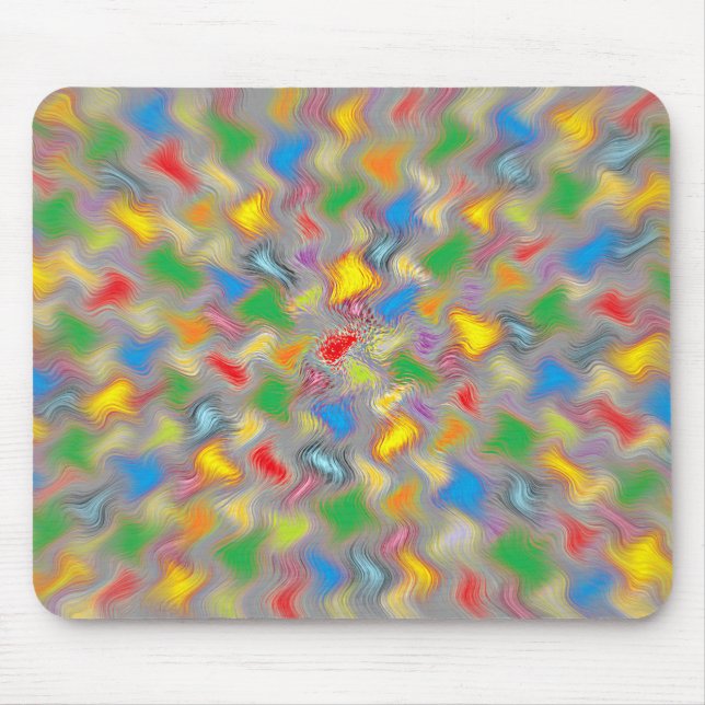 Brush Strokes Mouse Mat (Front)