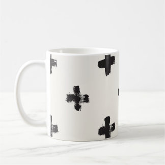 Brush Strokes Vintage Seamless Pattern Coffee Mug