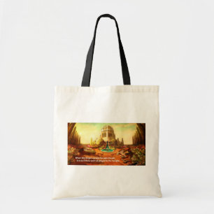 Brush Temple Tote Bag